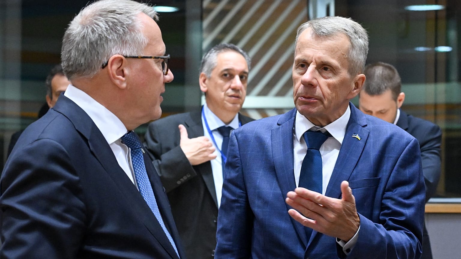 Le ministre estonien des Finances, Jürgen Ligi