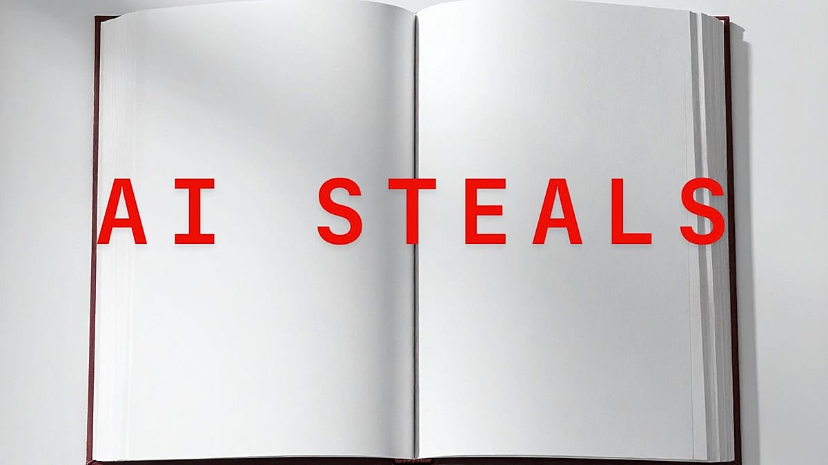 'Don’t Steal This Book': Authors protest AI at London Book Fair with ‘empty’ book