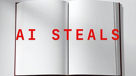 'Don’t Steal This Book': Authors protest AI at London Book Fair with ‘empty’ book