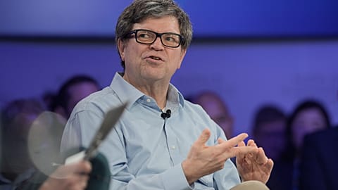 File - AI pioneer Yann LeCun attends the Annual Meeting of World Economic Forum in Davos, Switzerland, Tuesday, Jan. 16, 2024.