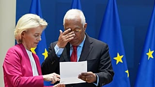 European Council president Council and European Commission President von der Leyen