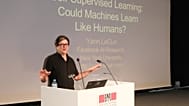 Yann Lecun donne une conférence à l'Ecole Polytechnique de Lausanne, EPFL après avoir reçu un Doctorat Honoris Causa