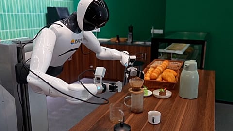 'Robot school' in China's Wuhan trains humanoids for everyday chores
