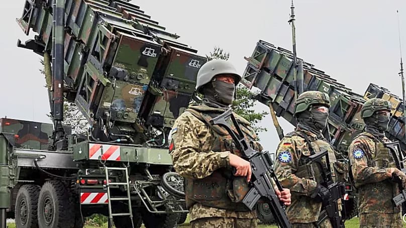 Német Patriot ütegek