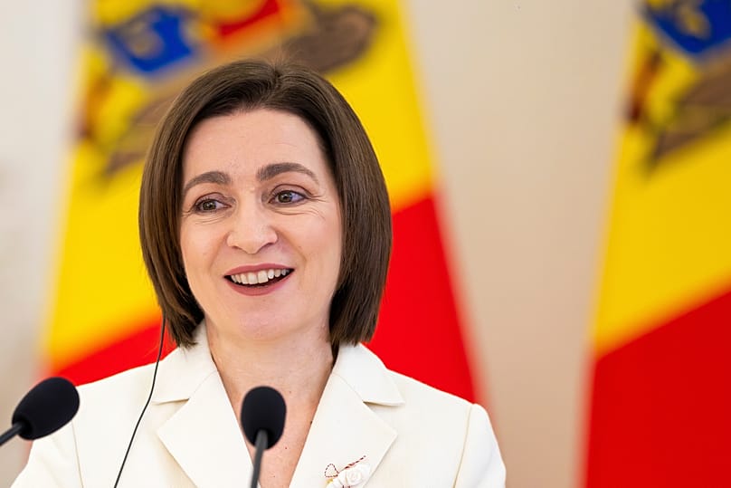 Maia Sandu, a Moldovai Köztársaság elnöke - 2026. március 10.