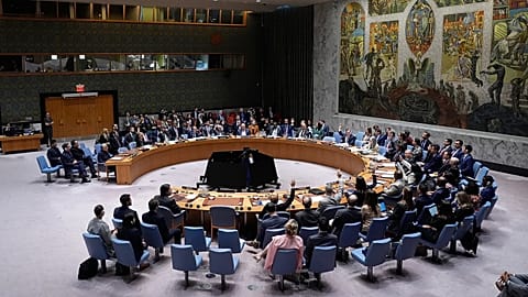 The Security Council meets at United Nations headquarters, 11 March, 2026