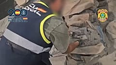 Bild des Polizeieinsatzes.