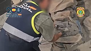 Imagen de la operación policial.