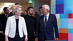 Az uniós vezetők és az ukrán elnök