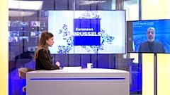 Ali Bahreini, Ambassador and Permanent Representative of Iran to the United Nations Office at Geneva, during an interview with Euronews.