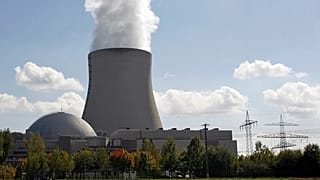 Kernkraftwerk Isar in der Nähe von Landshut, 13. September 2007