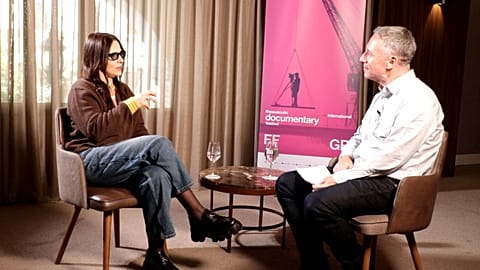 Juliette Binoche a présenté son premier travail de réalisation "In-I, in motion"