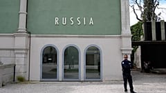 Russlands geschlossener Pavillon 2022. Archiv