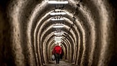 Salina Turda, ein potenzieller Zivilschutzbunker in Turda, Zentralrumänien