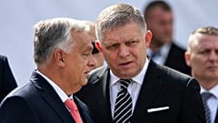 Viktor Orbán und Robert Fico.