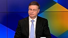 Valdis Dombrovskis, Commissario UE per l'economia e la produttività