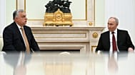 Orbán Viktor és Vlagyimir Putyin Moszkvában, 2025-ben