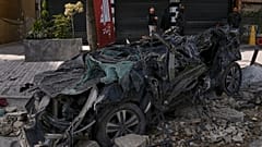 Εικόνα μετά την επίθεση στη Βηρυτό