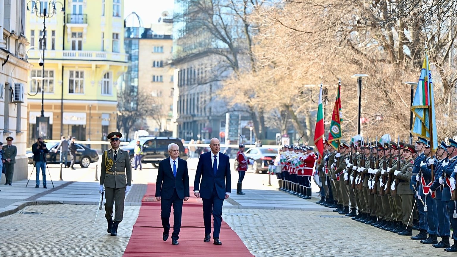 Ο Νίκος Δένδιας στη Σόφια