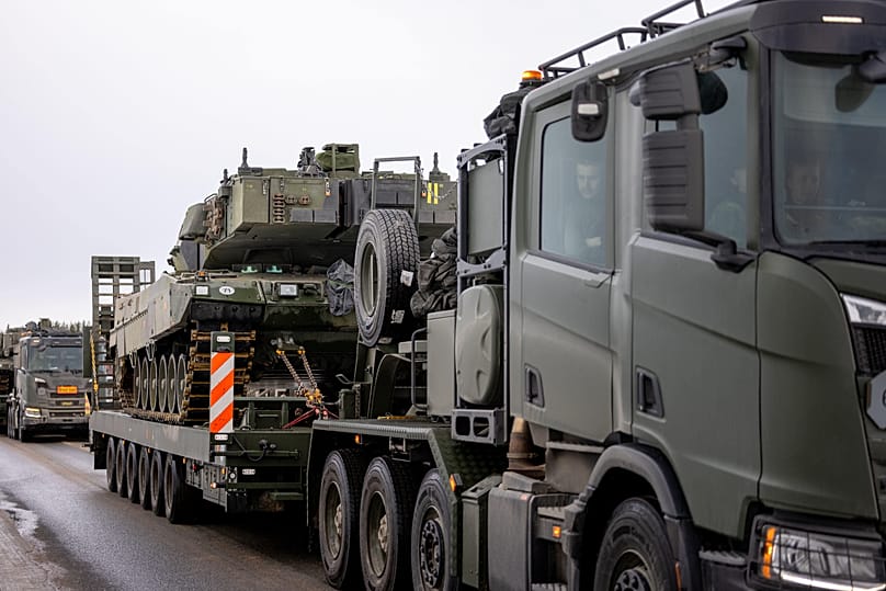 Training im arktischen Gelände: Tausende Soldaten nehmen im Norden Norwegens an der NATO-Übung "Cold Response" teil.