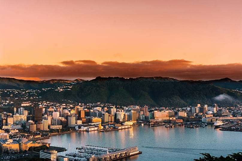 Wellington at sunrise