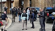 Law enforcement respond to a call at Temple Israel synagogue, Thursday, 12 March, 2026 in West Bloomfield Township, Michigan, USA
