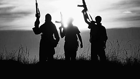 Terrorcsoport illusztráció