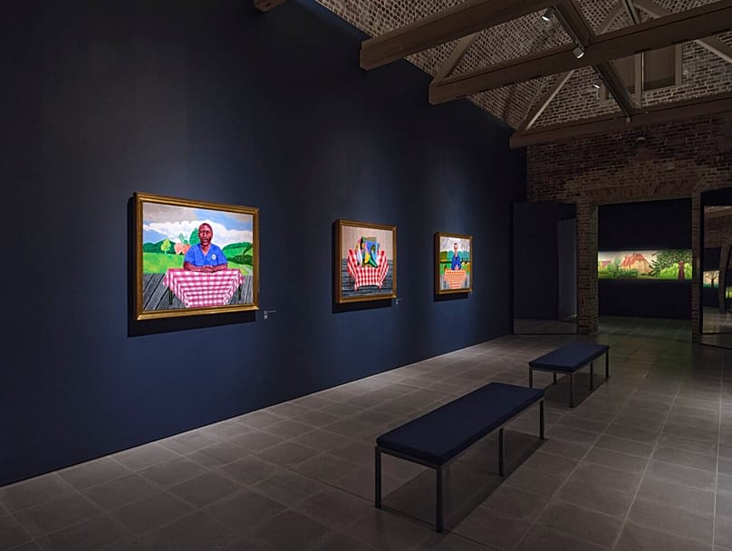 David Hockney: A Year in Normandie and Some Other Thoughts about Painting, installation view