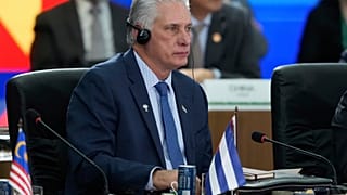 Küba Devlet Başkanı Miguel Diaz-Canel