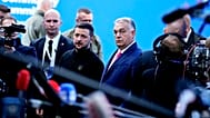 Volodymyr Zelenskyy and Viktor Orban.