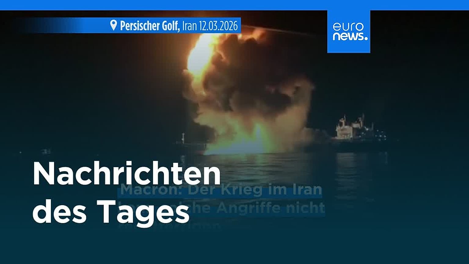 Nachrichten des Tages | 13. März 2026 - Abendausgabe