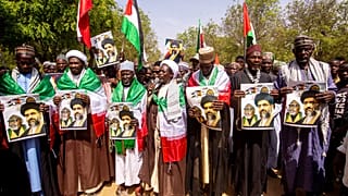 Scores of Pro-Iran Shias defy ban to rally in Nigeria's capital  