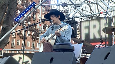 Henri Gonzo a Free Turbina! demonstrációján.