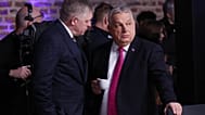 A kép illusztráció (Robert Fico(balra) és Orbán Viktor(jobbra) a belgiumi EU-csúcson 2026. február 12-én)