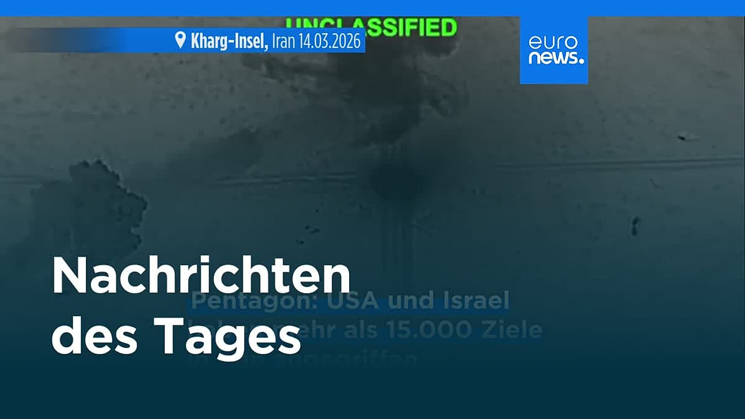 Nachrichten des Tages | 15. März 2026 - Morgenausgabe