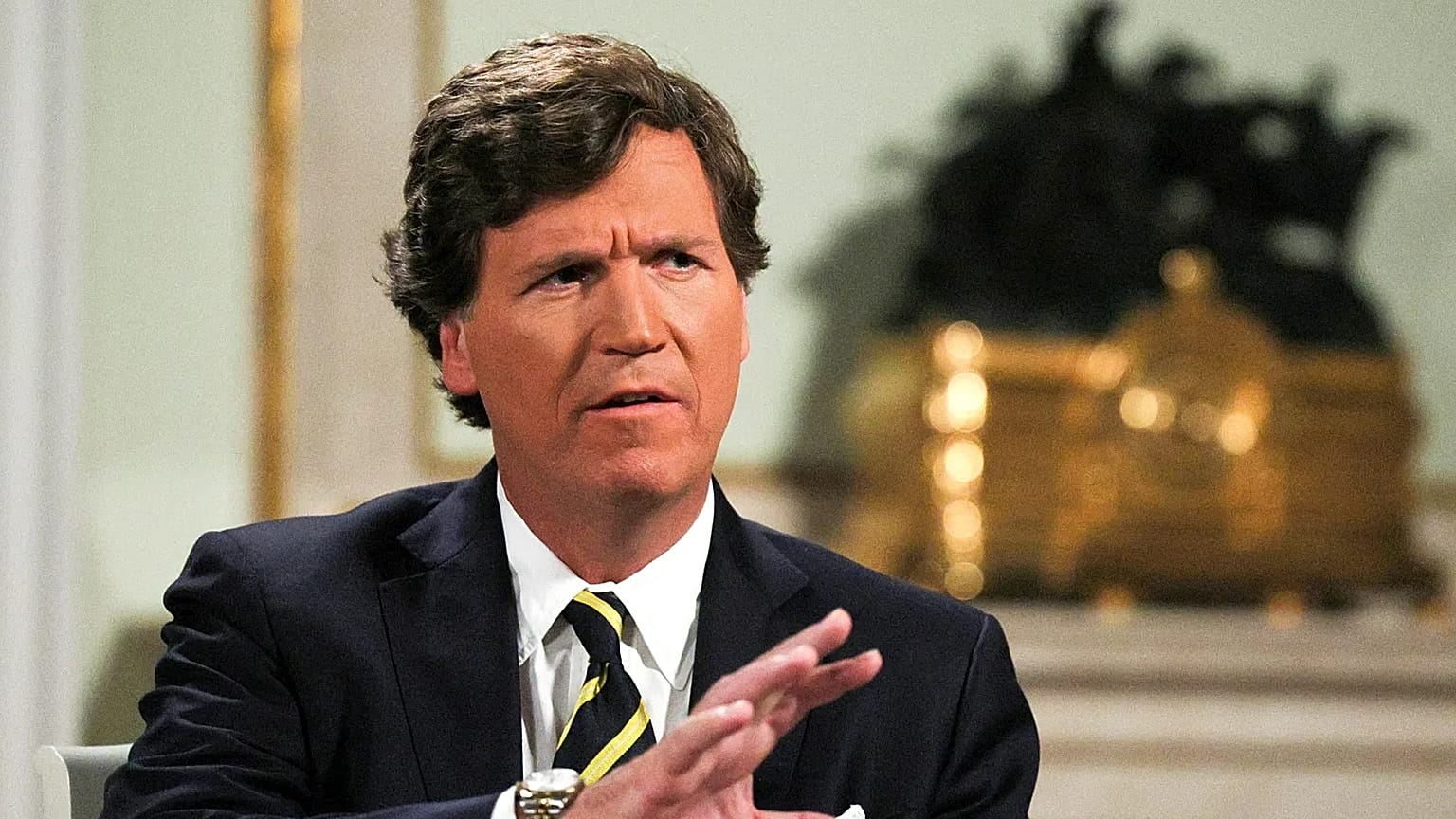 Interjú közben Putyinnal, Moszkva, 2024