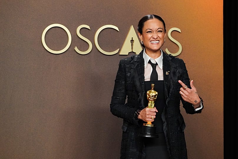 Autumn Durald Arkapaw a legjobb operatőrnek járó díjjal 2026. március 15-én a Los Angeles-i Dolby Theatre-ben