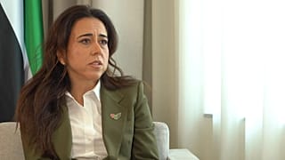 Minister of State at the Ministry of Foreign Affairs of the United Arab Emirates Lana Nusseibeh in an interview with Euronews