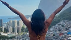 Τουρίστας στη Ροκίνια. Φωτογραφία: Favela da Rocinha Tour/Facebook