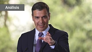 El presidente español, Pedro Sánchez, durante una rueda de prensa tras reunirse con su homólogo polaco, Mateusz Morawiecki, en Varsovia, el 27 de julio de 2022.