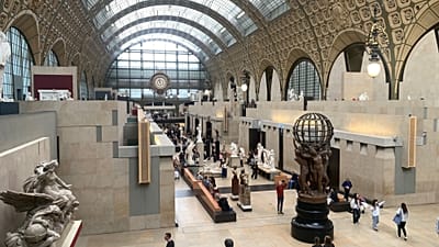 L'intérieur du Musée d'Orsay à Paris