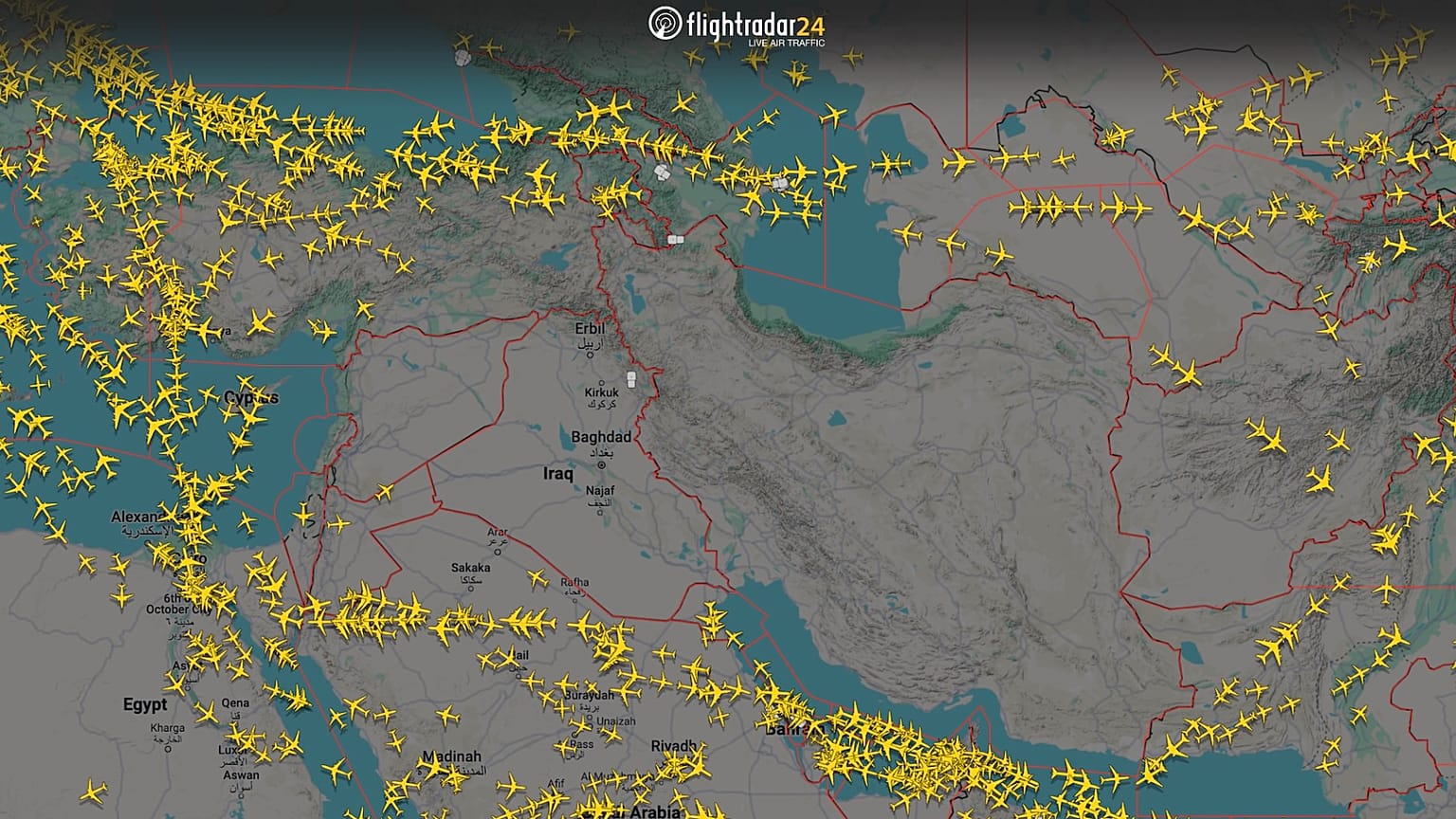 Flightradar24 weboldal