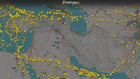 Flightradar24 website