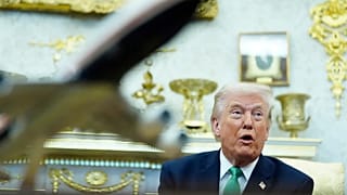 US President Donald Trump in the Oval Office of the White House, 17 March, 2026