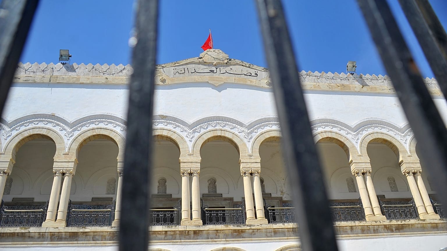 منظر عام لقصر العدل بتونس، تونس، الأربعاء 8 يونيو 2022