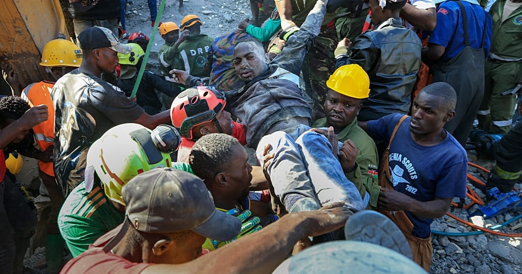 Deadly building collapse in Nairobi after demolition goes wrong