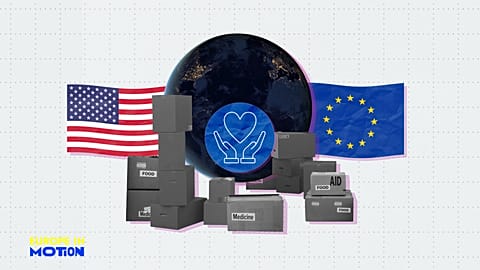 O financiamento humanitário tem vindo a diminuir desde 2023, o que demonstra a sua vulnerabilidade aos caprichos políticos do momento. 