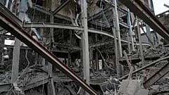 Das zerstörte Gebäude einer Polizeistation in Teheran nach einem US-israelischen Angriff am Freitag.