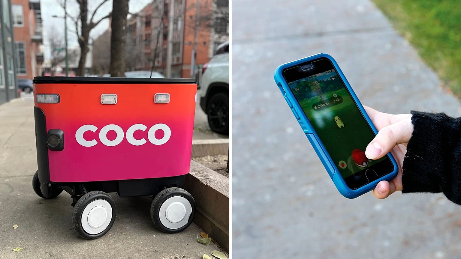 Игроки Pokemon Go обучают роботов.