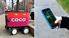 Pokémon-Go-Spieler trainieren Roboter
